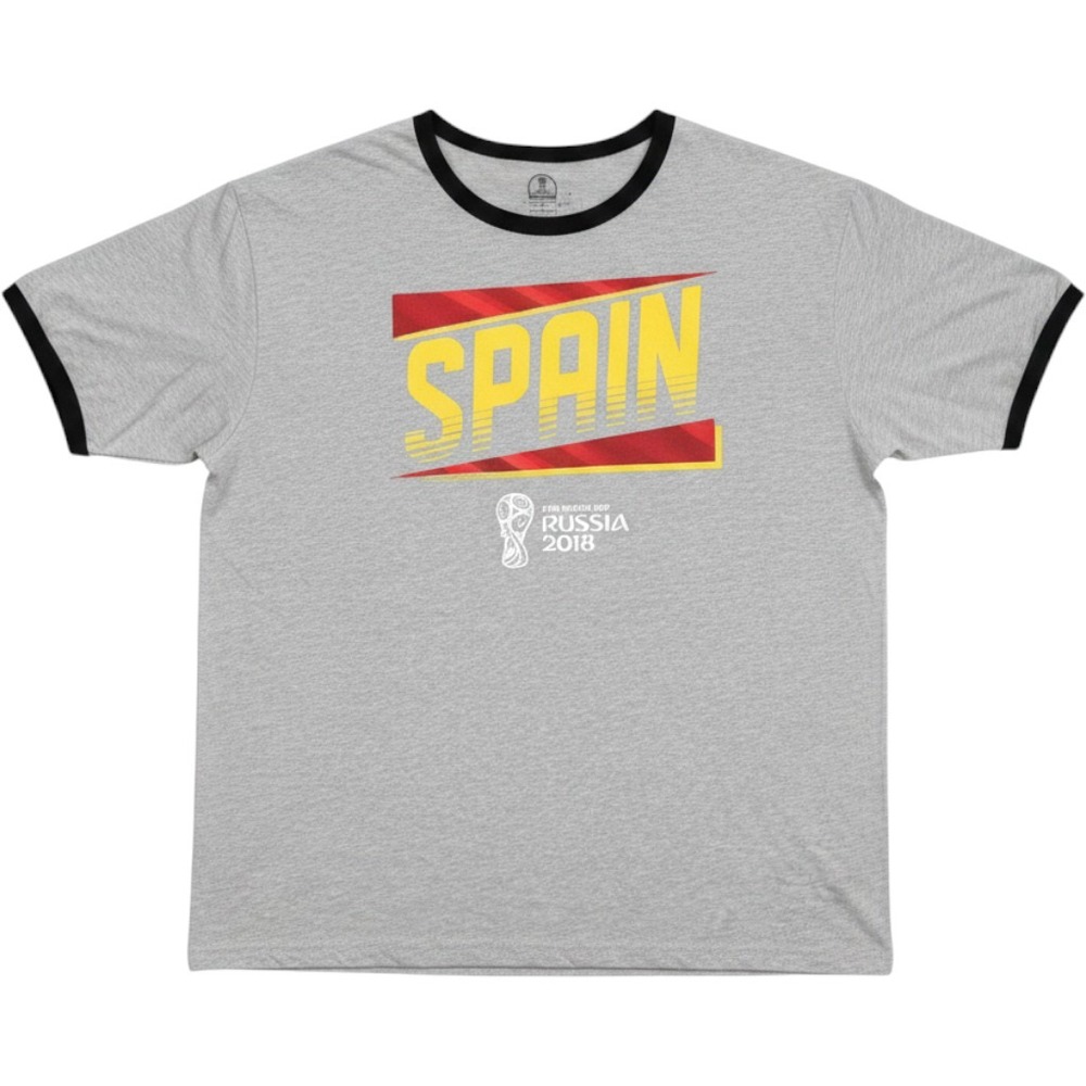 Fifa World‎ Cup Men's Russia 2018 Spain Graphic T-Shirt Size XXL